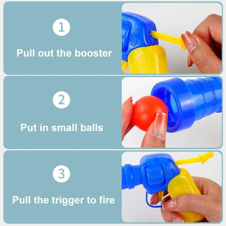 Cat Interactive Plush Toy Silent Plush Ball Launcher Pet Toy Balls - Trustpick