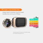 DD1 Smart Electronic Cat Eye Camera Doorbell with 2.8 inch LCD Screen, Support Infrared Night Vision - Trustpick