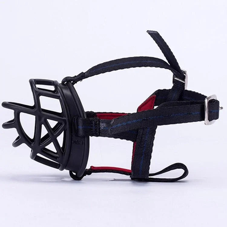 Dog Muzzle Prevent Biting Chewing and Barking Allows Drinking and Panting, Size: 6.8*6.3*7.8cm - Trustpick