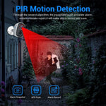 ESCAM G14 Rechargeable 1080P Full HD AI Recognition Infrared Night Vision WiFi Camera - Trustpick