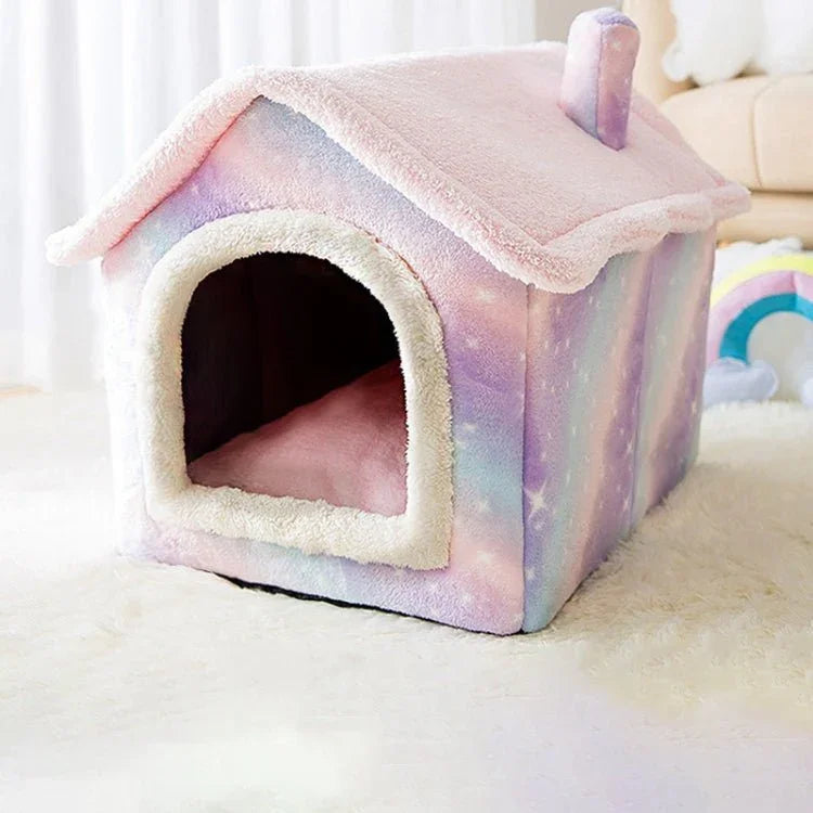 House Type Universal Removable and Washable Pet Dog Cat Bed Pet Supplies - Trustpick