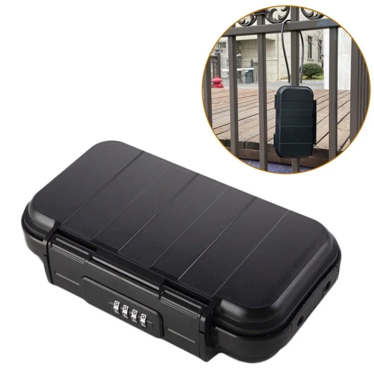 Outdoor Waterproof Beach Password Box Swimming Pool Cell Phone Keys Safe Deposit Box - Trustpick