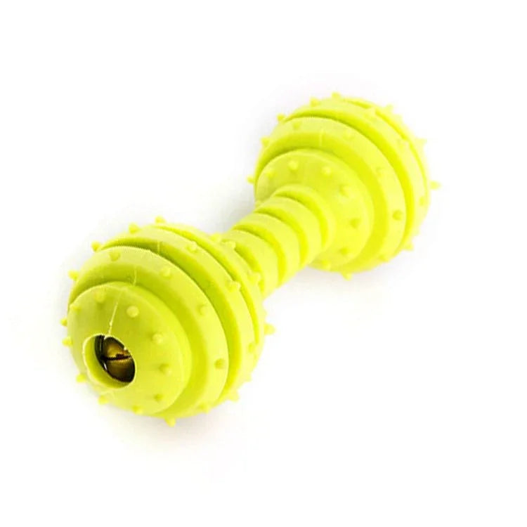 Pet TPR Bite - resistant Toys Safe Non - toxic Dumbbells Molar Toys - Trustpick