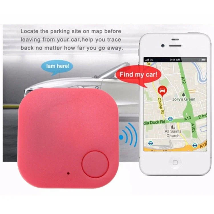 Portable Mini Square Anti Lost Device Smart Bluetooth Remote Anti Theft Keychain Alarm - Trustpick