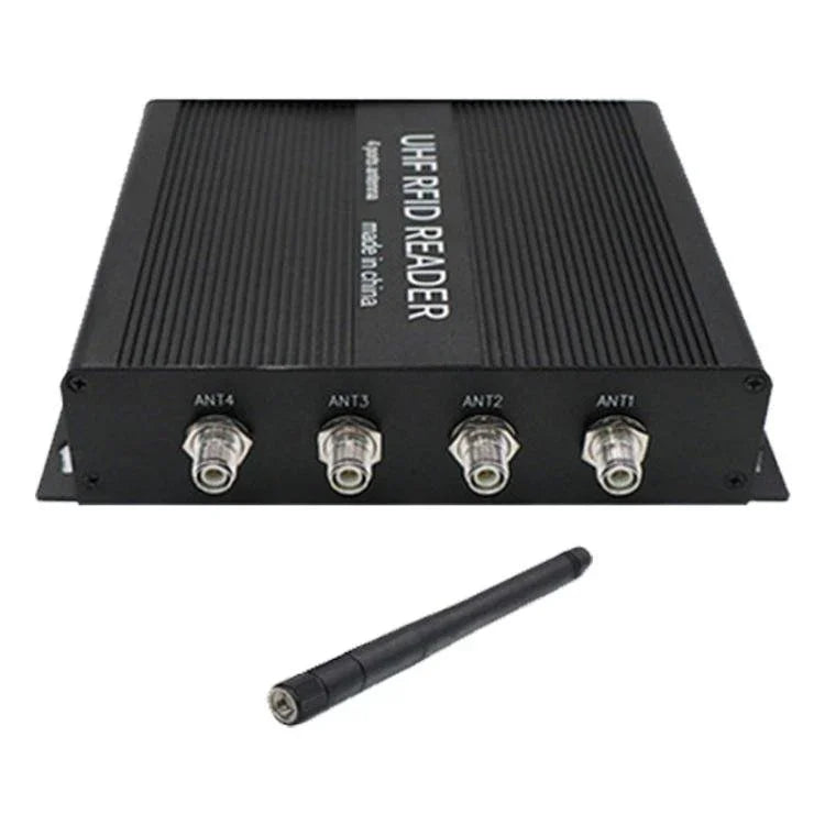 RFID 4 - Channel UHF Long - Range Reader with Antenna, Industrial Access Control & Warehouse Management RFID Reader / Writer - Trustpick