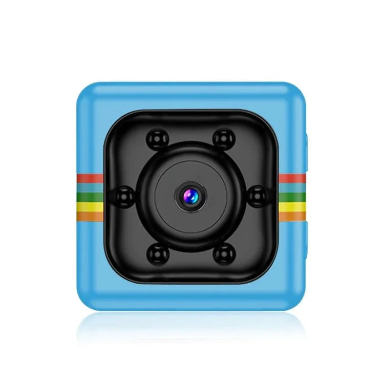 SQ11 Mini DV HD 1080P 6 LEDs Sport Recorder Camera with Holder, Support Monitor Detection & IR Night Vision & TF Card - Trustpick