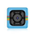 SQ11 Mini DV HD 480P 6 LEDs Sport Recorder Camera with Holder, Support Monitor Detection & IR Night Vision & TF Card - Trustpick