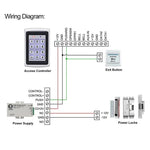 Standalone Keypad Access Control System (7612) - Trustpick