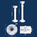 Telescopic I - Type Monitoring Bracket Hanging Closed - Circuit Aluminum Alloy Bracket - Trustpick
