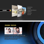 TV - 651eH5/IP AF POE H.264++ 5MP IP Camera Auto Focus 4x Zoom 2.8 - 12MM Lens Surveillance Cameras - Trustpick
