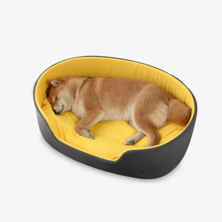 Two - Color Washable Comfortable Pet Nest with Cushion - Trustpick