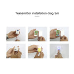 VOYE V006B Home Music Remote Control Wireless Doorbell with 38 Polyphony Sounds - Trustpick
