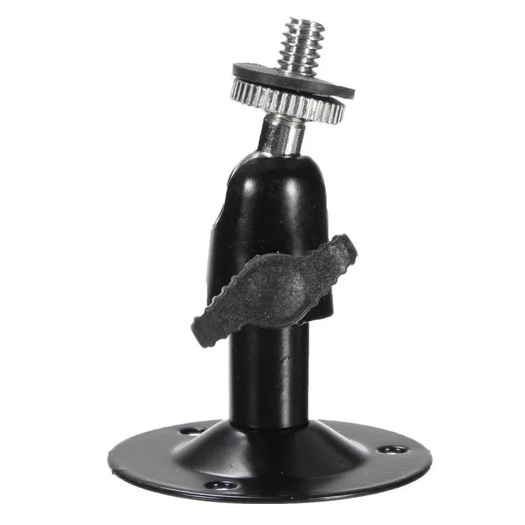 Wall Mount Bracket Installation Metal Holder Secure Rotary CCTV Camera Stand - Trustpick