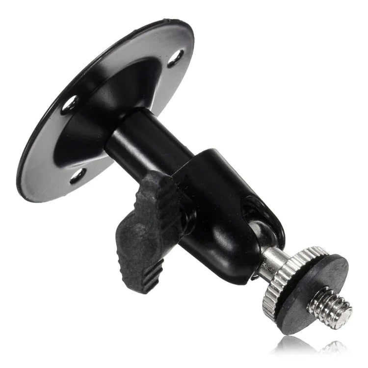 Wall Mount Bracket Installation Metal Holder Secure Rotary CCTV Camera Stand - Trustpick