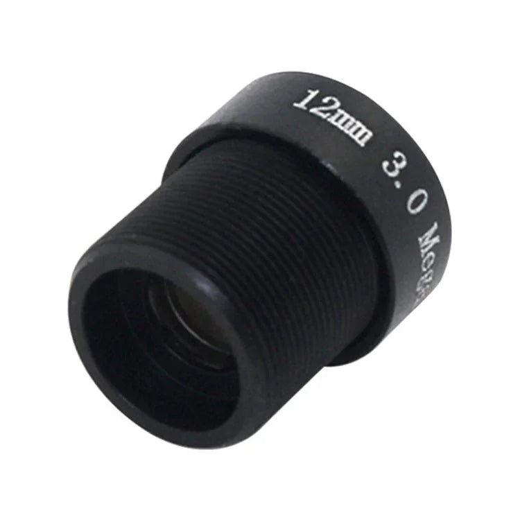 Weesee 3MP 12mm M12 26.2 Degree Horizontal Viewing Angle, F2.0 Fixed Lris IR Board CCTV Lens for HD Security Camera - Trustpick